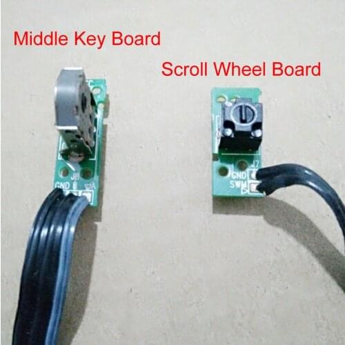 Middle Key Board Scroll Wheel Board w/ TTC Encoder For Logitech G403 G703 Gaming Mouse Repair Electronic Accessories parts