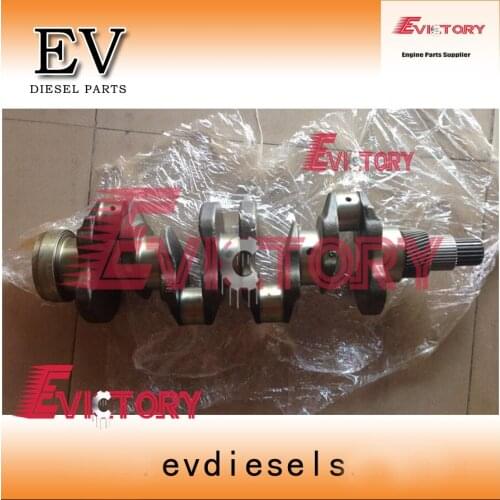 Steel KubotaV3800 V3800T V3800-DI-T CRANKSHAFT+bearing for Bobcat skid loader A770 S770