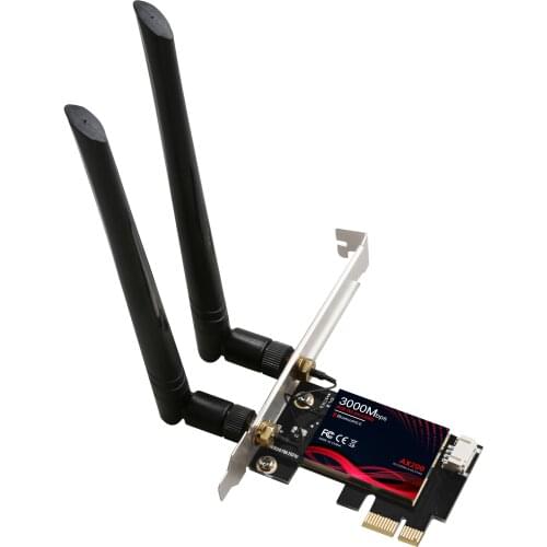 WIFI6 Wireless Game PCI-X card 3000Mbps Gigabit Network Card Intel AX200 USB5.0 dual band 10/100/1000Mbps Network Adapter LAN