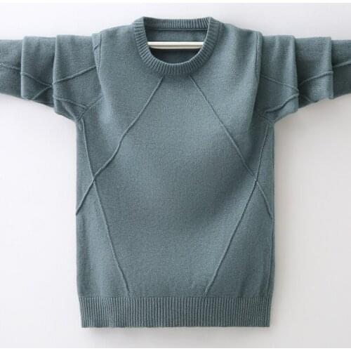 2019 new casual childrens wear childrens boy autumn knit sweater T-shirt coat soft warm childrens jacket 3/14 years old
