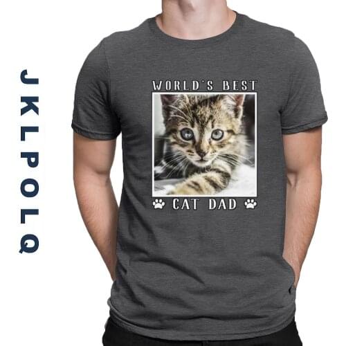 JKLPOLQ Summer Street Oversized Men Women Funny T-Shirt Unisex Tops Vintage Animal Cat Printing Casual Tees Eu Size XS-3XL