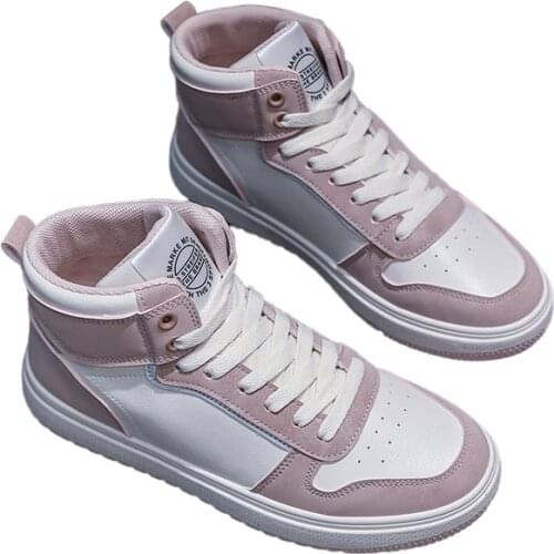 New Winter Womens Hip Hop Leather Sneakers Female Casual Platform Skate Shoes Breathable Sports Running Shoes Zapatos Mujer