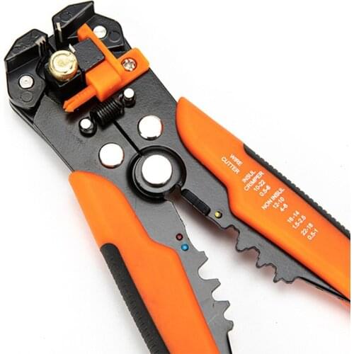 8-inch Electricians Wire Pliers Multifunctional Pliers Automatic Wire Stripper Crimping Function Exquisite Ergonomic Handle