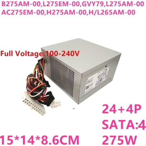 New Original PSU For Dell 390 990 3010 9010 7010 275W Power Supply B275AM-00 L275EM-00 L275AM-00 AC275EM-00 H275AM-00 L265AM-00