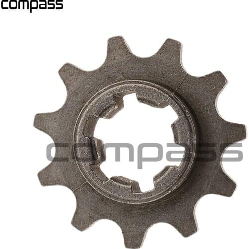 11 Tooth Front Sprocket Chain Cog (8mm - T8F) For 49cc Mini Motor Dirt Bike Motorcycles Drive & Gears Accessories