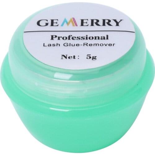 Professional Eyelash Extensions Glue Remover Makeup 5g Non-irritating Plant Adhesive Clean Gel Remover Eyelash Cream Gel