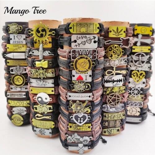 Qingmangguo Leather Bracelets