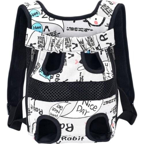 Adjustable Portable Soft Breathable Front Pad Bags Pet Dog Cat Carrier Backpack Outdoor Travel Pet Dog Cat Supplies