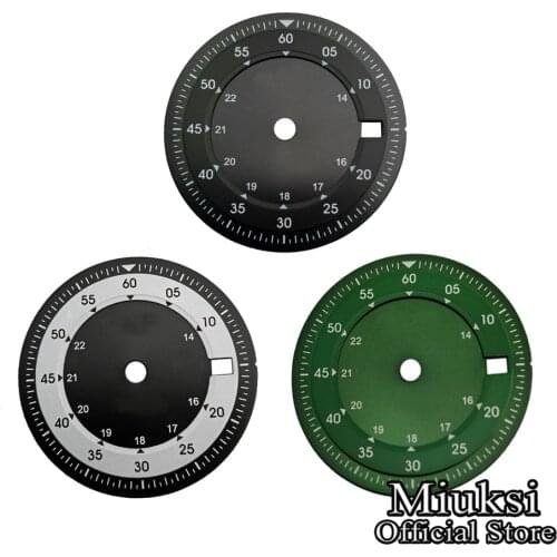 Miuksi 28.5mm sterile dial for ETA2836/2824 Mingzhu DG2813/3804,Miyota 8205/8215/821A/82series movement