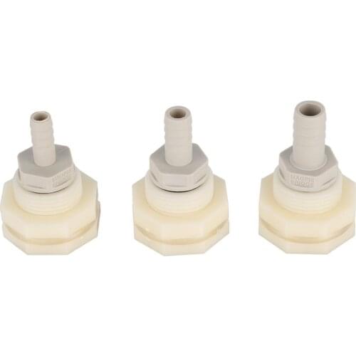 1/2" Thread to 8/10/12mm Pipe Interface Connector Garden Irrigation Water Tap Aquarium Water Tank Bucket Connection Couplings