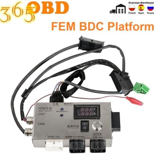 2020 CAS4 & CAS4+ FEM & BDC FEM/BDC Auto Key Programmer for BM-W F20 F30 F35 X5 X6 I3 Test Platform FEM BDC Module