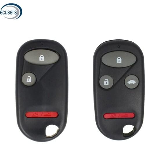 3/4 Button For Honda S2000/CRV/Accord/Legend Key Remote Case/Shell/Blank