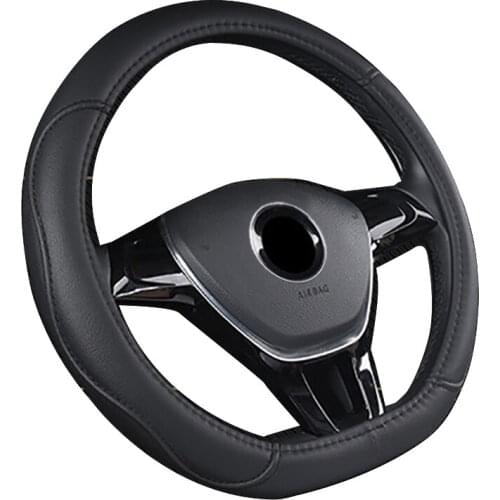 D Type Car Stering Wheel Cover Wrap PU Leather Fit For Suzuki Swift Ertiga Dzire WRX WRX STI 2015-2021 Honda Accord 2018 - 2021