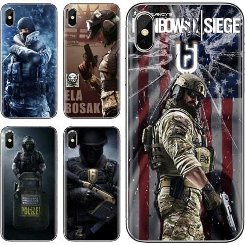 Case For Samsung Galaxy A9 A8 Star Lite A3 A5 A7 A6 Plus 2018 2015 2016 2017 Operation-Rainbow-C-Six-Siege