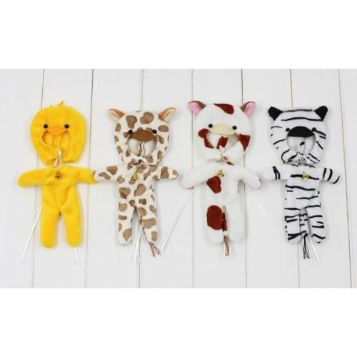 DBS mini doll clothes 10cm height animal suit outfits