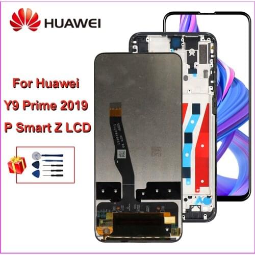 For Huawei P Smart Z / Y9 Prime 2019 LCD Touch Screen Digitizer Parts Assembly Repair Parts For Huawei P Smart Z LCD Display