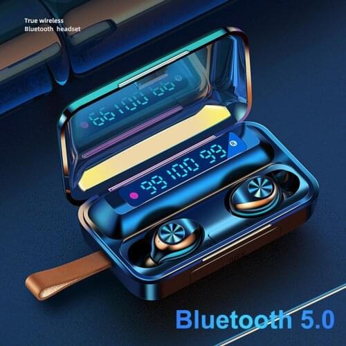 F9-11 TWS Waterproof Bluetooth 5.0 Smart Touching 9D Stereo Earphones for Phone