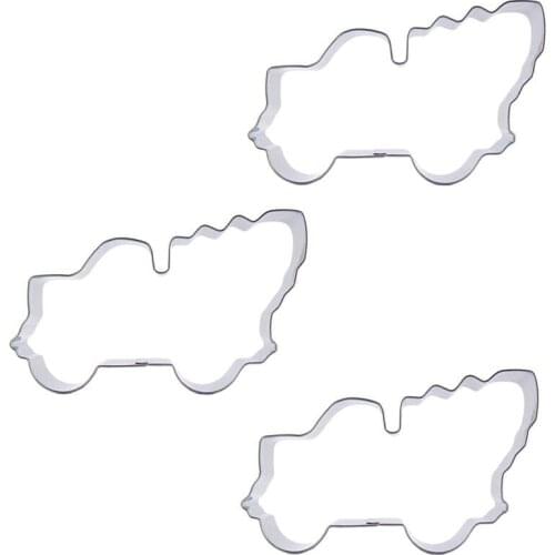 Dumpers shape 3 piece cookie cutting molds, baking tools, cake decorating soft candy tools