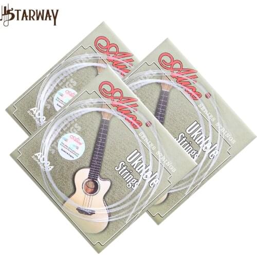 STARWAY Genuine Alice AU04 Ukulele Guitar Srings Set Nylon High Fiber Strings Anti-aging US imported Strings Guitar Accessories