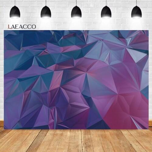 Laeacco Fuchsia 3D effect wall Cement Irregular Texture Wall Backgrounds Baby Customized Poster Portrait Photography Backdrops