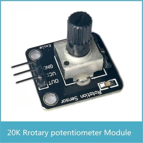 5pcs Rrotary potentiometer analog knob module For Raspberry Pi For Arduino 20K Resistance
