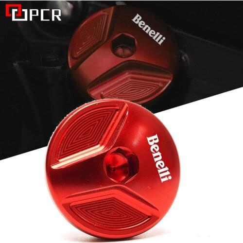 LOGO BENELLI M20*1.5 Motorcycle CNC Engine Oil Filler plug fits for BENELLI 502C 752S TRK 502 502X 251 BN302 LEONCINO 250 500