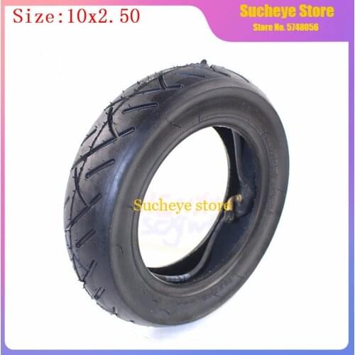 NEW 10x2.50 Electric Scooter Balancing Hoverboard Self Smart Balance Inflatable Wheel Tyre Inner Tube 10 Inch Inner Outer Tire