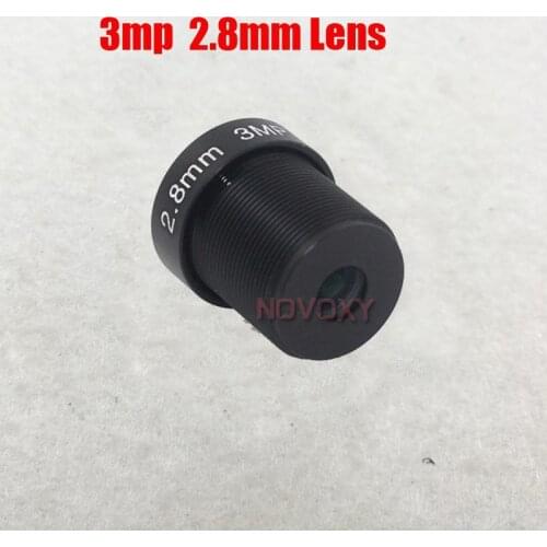 Surveillance camera lens 3MP HD 2.1mm 2.8mm 3.6mm CCTV IP Camera MTV Board IR Lens F2.0 Aperture 1/2.5" Image Format