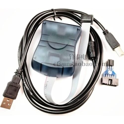 USB AVRISP mkII XPII downloader programmer compatible with original AT AVRISPmkII mk2