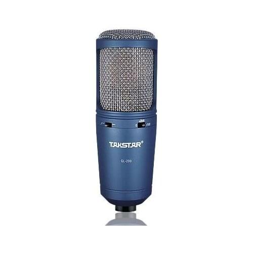 SHIPPING 50%OFF TAKSTAR GL-200 Narration-style Professional Recording Condenser Microphones Boutique Hot