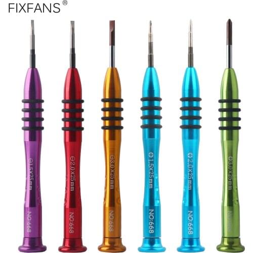 Precision 1.5mm 2.0mm 3.0mm Phillips and Flathead Screwdriver Set for Electronics Mobile Phone Laptop Watch Glasses Repair Tool