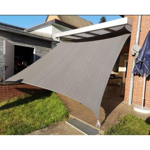 Waterproof Oxford Cloth Square Rectangle Shade Sail Garden Terrace Canopy Swimming Sun Shade Camping Hiking Yard Sail Awning