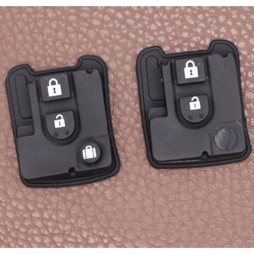 DAKATU Replacement Remote rubber pad For Nissan Micra Pathfinder 2/3 Remote button
