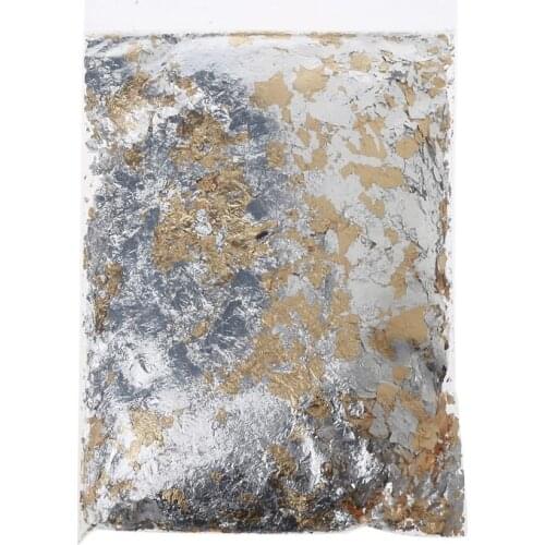 20g Large Pack Metallic Foil Flakes Decor Paper Resin Mold Fillings Art Crafts