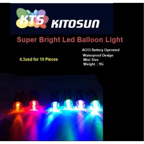 2016 Birthday Decorations Kids 10 Pieces/lot Mini Led Balloons Lights Bulbs with Tail Decoration for Party/wedding/christmas