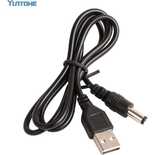 500pcs/lot 60CM/2FT USB Charger Cable to DC 3.5 mm Plug/Jack DC3.5 Power Cable