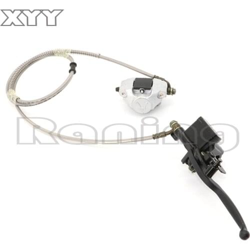 1 Set Atv Brake Calipers Hydraulic Rear Disc Brake Caliper System For Quad Dirt Bike Atv 150Cc 250Cc