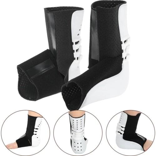 Medical Sports Foot Droop Splint Brace Adjustable Ankle Joint Fixed Strips Guards Orthosis Hemiplegia Rehabilitation Support