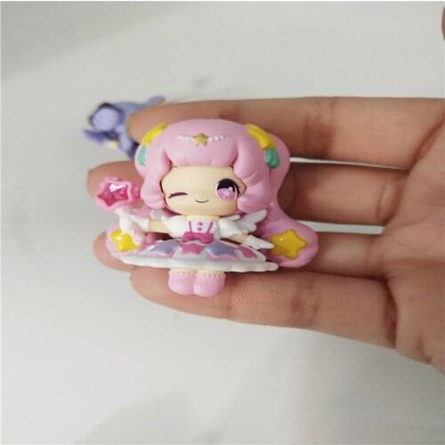 1Pcs Mini Cute Pretty Guardian Fairy Robot Girl Figure Doll Model Home Decor Office Collection Toy For Kid Child Adult