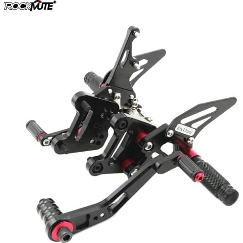 Motorcycle Adjustable Rider Rearset For SUZUKI GSX-R1000 GSXR 1000 2019-2020 CNC Aluminum Foot Pegs Pedal Footrest