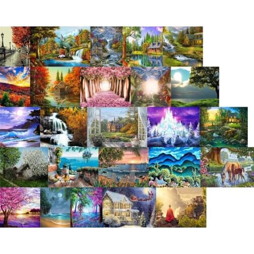Christmas Igloo Landscape cross stitch kit people 18ct 14ct 11ct count canvas stitches embroidery DIY handmade needlework