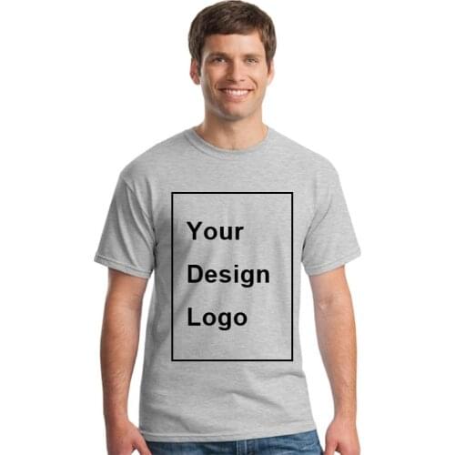 Custom T Shirt 100% Cotton Men Women Make Your Design Logo Print Original T-shirts Design High Quality Tshirt Homme Tops Tee