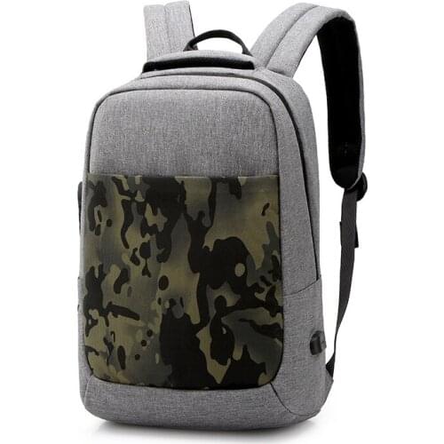 Slim Laptop Backpack Men Office Work USB Charging Men Backpack Business TSA Lock Anti Theft Backpack Unisex Thin Back Pack