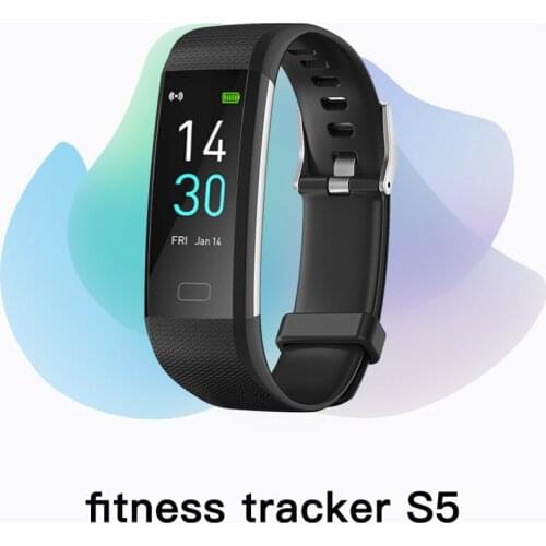 S5 Second Generation Smart Bracelet Sports Heart Rate Meter Step Taking Temperature Smart Band Health Blood Pressure Waterproof