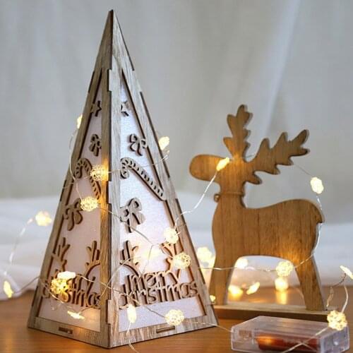 Snowflake Mini Wire Light Copper Wire Light LED String Light for DIY Christmas Decoration Star Light Decorative Lights