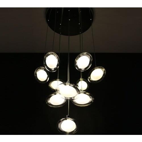 Wooden Lighting LED Chandelier Modern Simple Creative Atmosphere Art Dining Lights Lighting Bar Restaurant Dining Room Lights
