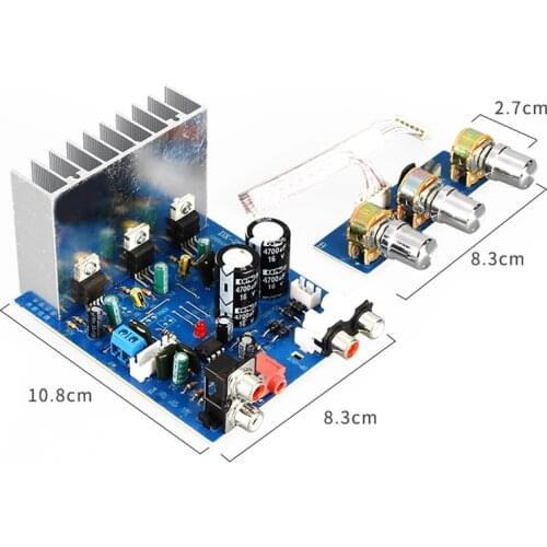 TDA2030 2.1 Channel Subwoofer Amplifier Board DIY Finished Module