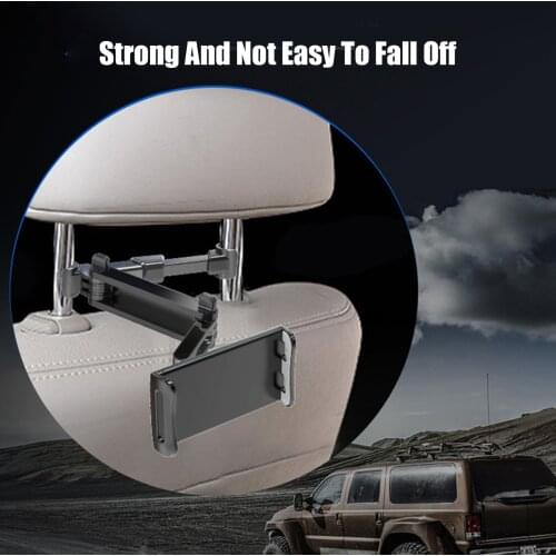 Universal Bracket Vehicle-Mounted Rear Pillow Stand Laptop Bracket Automobile Back Seat Stretchable Durable Phone