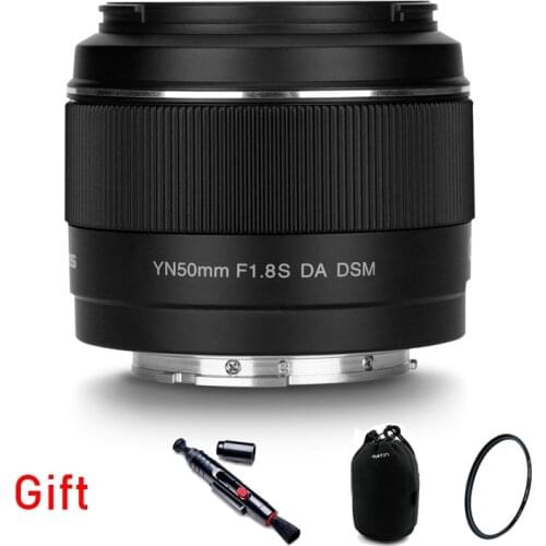 Yongnuo YN50mm F1.8S DA DSM for Sony APS-C APC-C AF/MF Format a6400 a6600 a6500 A7C A7RIV III E mount Automatic 50mm 1.8 Lens