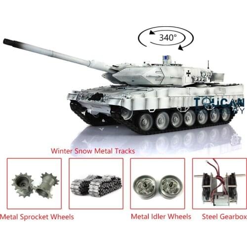 1/16 Heng Long 7.0 Leopard2A6 RC Tank 3889 Tracks W/ Metal Linkages TH17631-SMT4